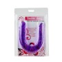 BAILE Doppel-Dildo aus flexiblem lila Jelly-Gelatine