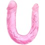 BAILE - Double Dong Dildo Doppel Rosa, 30,5 cm, TPR-Material