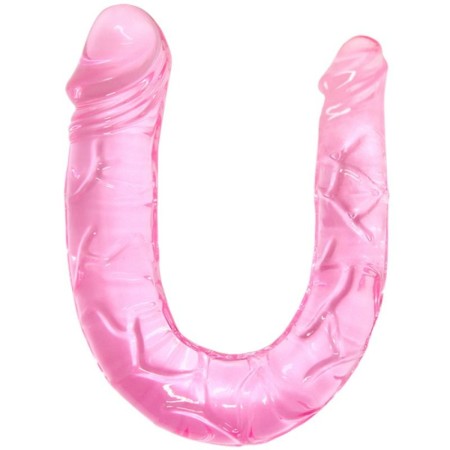 BAILE - Double Dong Dildo Doppel Rosa, 30,5 cm, TPR-Material