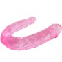 BAILE - Double Dong Dildo Doppel Rosa, 30,5 cm, TPR-Material