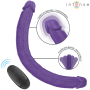 INTENSE - GUNTER Doppeldildo mit 2 Vibratoren 40 cm, lila, Fernbedienung