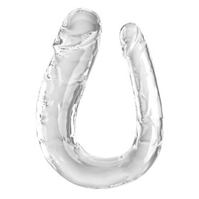 KING COCK Double Trouble Doppel-Dildo 44 cm Transparent