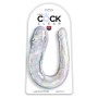 KING COCK Double Trouble Doppel-Dildo 44 cm Transparent