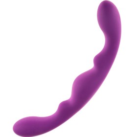 ALIVE Luna Doppel-Dildo aus violettem Silikon, 25 cm