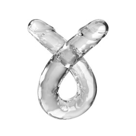 KING COCK - Double Trouble Doppel-Dildo 46 cm Transparent