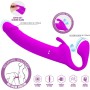 PRETTY LOVE Zanini Strapless Strap-On Vibrator mit 10 Vibrationsmodi, Lila