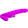 PRETTY LOVE Zanini Strapless Strap-On Vibrator mit 10 Vibrationsmodi, Lila