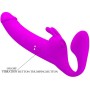 PRETTY LOVE Zanini Strapless Strap-On Vibrator mit 10 Vibrationsmodi, Lila