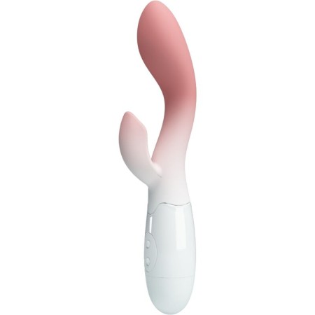 PRETTY LOVE Brighty Vibrator für G-Punkt und Klitoris mit 30 Vibrationsfunktionen, Rosa