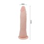 BAILE FIT Realistischer TPR Dildo mit Wirbelsäule, 20,1 cm