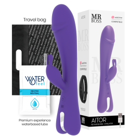 MR BOSS - Aitor Rabbit Vibrator mit Watchme Wireless Technologie