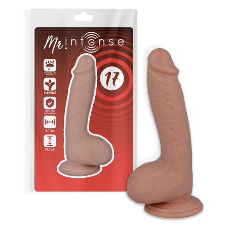 MR INTENSE - 17 cm realistischer Dildo mit 4,1 cm Durchmesser