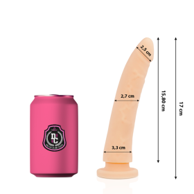 DELTA CLUB Realistischer Dildo aus medizinischem Silikon 17 cm x 3 cm