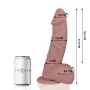 MR INTENSE - Realistischer Dildo 21,8 cm Länge, 4,3 cm Durchmesser