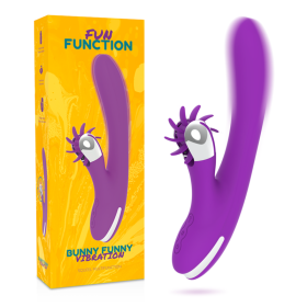 FUN FUNCTION - Bunny Funny Vibration 2.0 - Leistungsstarker klitoraler Stimulator