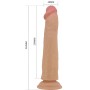 PRETTY LOVE - Sharife realistischer Dildo 25 cm in Hautfarbe