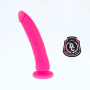 DELTA CLUB - Realistischer rosa Silikon-Dildo 20 cm x 4 cm