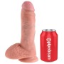 KING COCK - 8 Realistischer Dildo mit Hoden 20,3 cm
