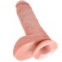 KING COCK - 8 Realistischer Dildo mit Hoden 20,3 cm
