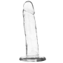 X RAY - Klarer realistischer Dildo 18 cm - Ø 4 cm