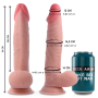 ROCKARMY Sherman Realistischer Dual-Density Dildo 24 cm - 4,62 cm Durchmesser