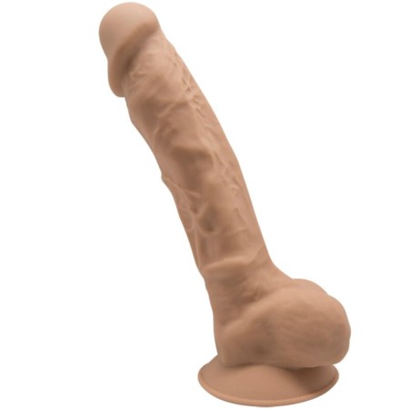SILEXD Modell 1 Realistischer Premium Silikon-Dildo Silexpan Caramel 17,5 cm