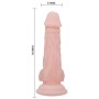 BAILE Super Dildo Realistisch Natürlich 16,5 cm mit Saugnapf