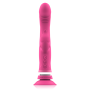 INTENSE - JULIO Rabbit Vibrator aus rosa Silikon mit doppelter Stimulation
