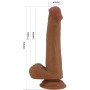 PRETTY LOVE - TALLEN Realistischer Dildo 22 cm Mulato