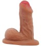 PRETTY LOVE Warnell Ultra realistischer und elastischer Dildo 9,5 cm Mulato
