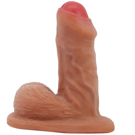 PRETTY LOVE Warnell Ultra realistischer und elastischer Dildo 9,5 cm Mulato