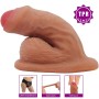 PRETTY LOVE Warnell Ultra realistischer und elastischer Dildo 9,5 cm Mulato