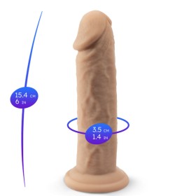 SILEXD Realistisches Penis Modell 2 aus Thermoreaktiver Silikon 15,4 cm