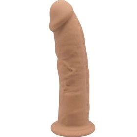 SILEXD Modell 2 Realistischer Penis aus Premium Silexpan Silikon Caramel 15,4 cm