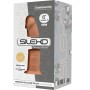 SILEXD Modell 2 Realistischer Penis aus Premium Silexpan Silikon Caramel 15,4 cm