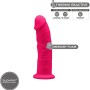 SILEXD Modell 2 Realistischer Premium Silikon-Dildo Silexpan Fuchsia 15 cm