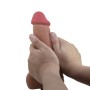 PRETTY LOVE Sliding Skin Serie realistischer Dildo mit Saugnapf Mulatto 23,4 cm
