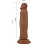 PRETTY LOVE - KEON Realistischer Dildo 21 cm Mulatto