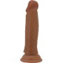 PRETTY LOVE Quentin Realistischer Dildo 18 cm Mulatto mit Saugnapfbasis
