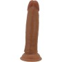 PRETTY LOVE Quentin Realistischer Dildo 18 cm Mulatto mit Saugnapfbasis