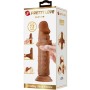 PRETTY LOVE Quentin Realistischer Dildo 18 cm Mulatto mit Saugnapfbasis
