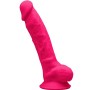 SILEXD Modell 1 Realistischer Penis aus Premium Silexpan Silikon Fuchsia 17,5 cm