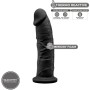 SILEXD Modell 2 Realistischer Premium Silikon-Dildo Silexpan Schwarz 19 cm