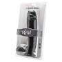 GET REAL - Realistischer Dildo 25,5 cm mit Hoden, Schwarz
