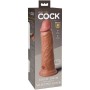 KING COCK - ÉLITE Realistischer Silikon-Dildo 20,3 cm Karamell