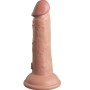 KING COCK - ÉLITE Realistischer Silikon-Dildo 15,2 cm