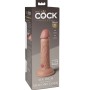 KING COCK - ÉLITE Realistischer Silikon-Dildo 15,2 cm