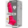 SILEXD Modell 1 Realistischer Penis aus Premium Silexpan Silikon, Fuchsia, 23 cm