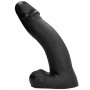 ALL BLACK - Schwarzer Dildo 45 cm aus hochwertigem TPR