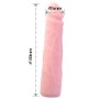 BAILE Realistischer Silikon-Dildo mit Hautgefühl 23 cm